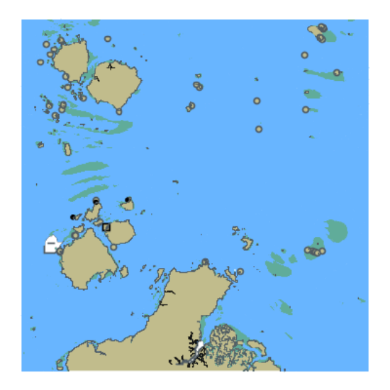 Picture of Australia - Queensland - Torres Strait - Tern Islet to Larpent Bank