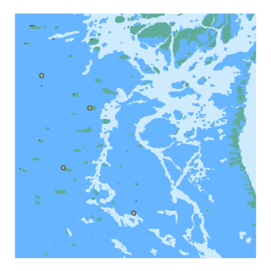 Picture of Australia - Queensland - Torres Strait - Dugong Island to Dove Islet (Great North East Channel)