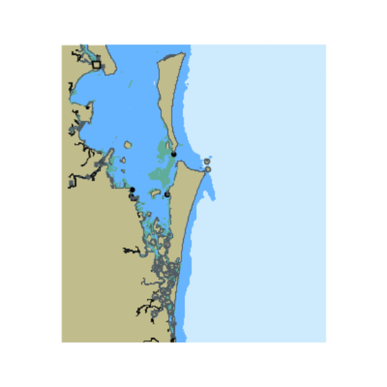 Picture of Australia - Queensland - South East Coast - Gold Coast Seaway to Cape Moreton including Moreton Bay