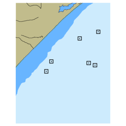 Picture of Australia - Victoria - Bass Strait - Oil and Gas Fields - West