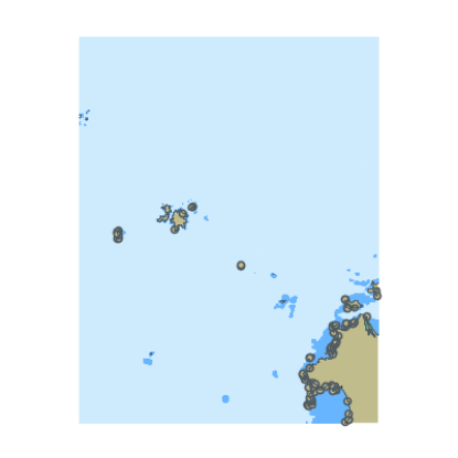 Picture of Australia - Tasmania - Bass Strait - Hogan Group to Flinders Island