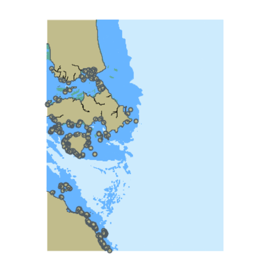 Picture of Australia - Tasmania - Bass Strait - Furneaux Group to Eddystone Point