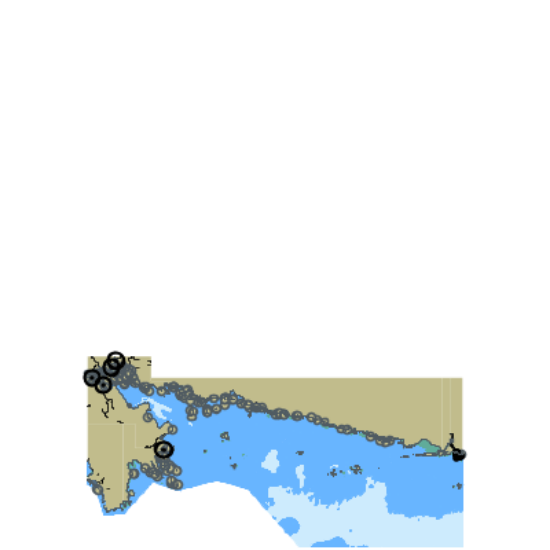 Picture of Western North Channel - Gridded Cell at 4600N08400W