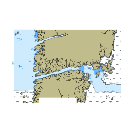 Picture of Bellot Strait and Approaches/et Les Approches