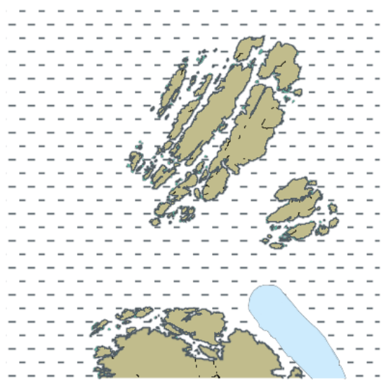 Picture of Gray Strait and Button Islands