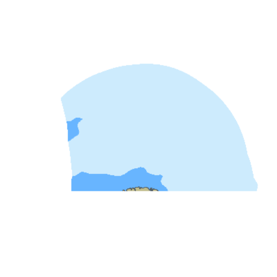 Picture of Greenland with Surrounding Waters - Northern Part 2
