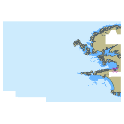 Picture of Ile Vierge to Pointe de Penmarc&apos;h - Approaches to Brest