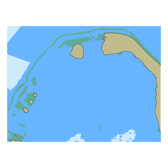 Picture of South pacific ocean - French polynesia - Maupihaa (Mopelia) - Lagoon entrance and anchorage