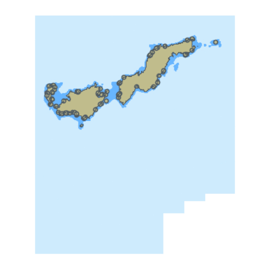 Picture of South coast of France - Ile de Port-Cros and Ile du Levant
