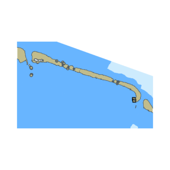 Picture of Archipel des Tuamotu - Rangiroa - Passe d&apos;Avatoru to Passe de Tiputa