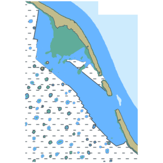 Picture of De la passe Otugi aux mouillages Nord et Sud