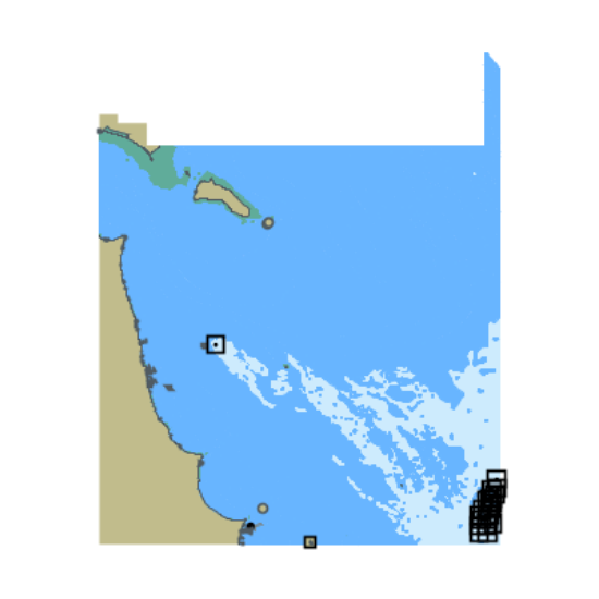 Picture of Iraq - Kuwait and Saudi Arabia - Ra&apos;s Al Khafji to Jazirat Bubiyan