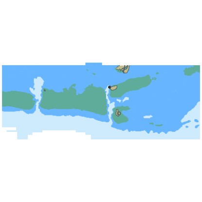 Picture of South Pacific Ocean - Fiji Islands - Approaches to Laucala Bay