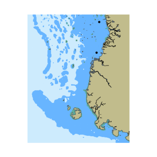 Picture of Indonesia.Sulawesi-Pantai Barat.Selat Makassar;Alur Pelayaran ke Makassar.