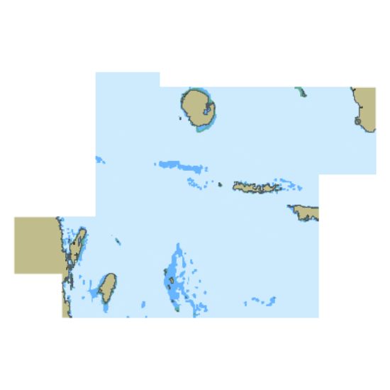 Picture of Indonesia.Irianjaya(Papua)-Pantai Utara Teluk Cenderawasih(Bagian Barat)Manokwari hingga Mioswaar.