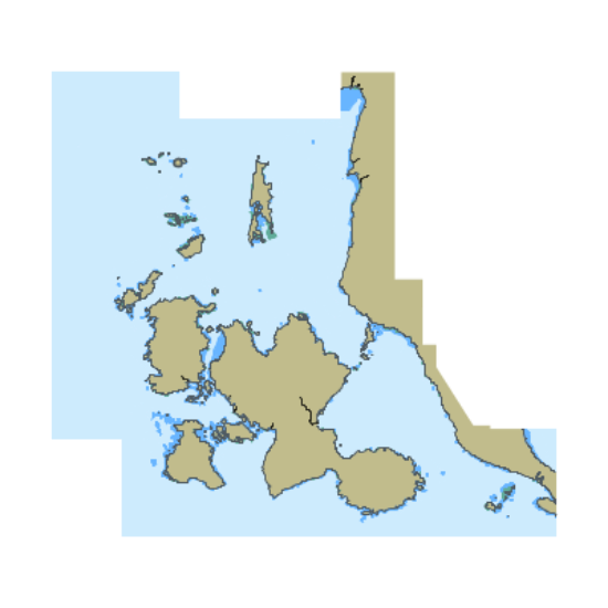 Picture of Indonesia.Pulau Halmahera-Pantai Barat.Makian hingga Teluk Gane dan Pulau-Pulau Bacan.