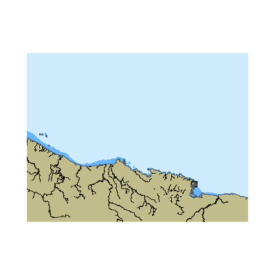 Picture of Papua-Pantai Utara. PULAU-PULAU PODENA hingga PERBATASAN PAPUA NEW GUINEA
