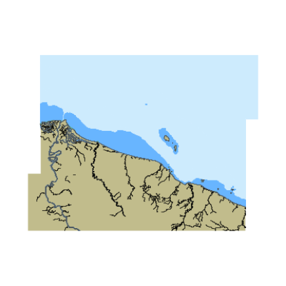 Picture of Indonesia.Irian Jaya ( Papua ) - Pantai Utara.Tanjung Narwaku hingga Pulau Yamna.