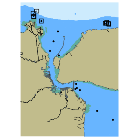 Picture of Indonesia.Jawa-Pantai Utara.Surabaya Alur Pelayaran Barat dan Timur.