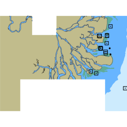 Picture of Indonesia.Selat Makassar;Kalimantan-Pantai Timur.Sungai Kutei dan Muara-Muaranya.