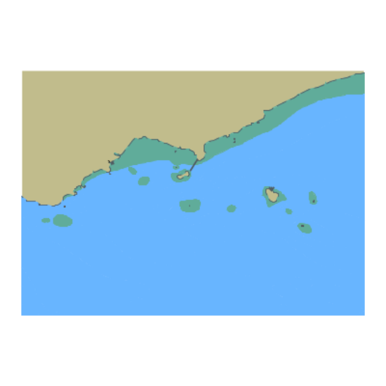 Picture of Indonesia.Alur Pelayaran dan Tempat-Tempat Berlabuh di Riau dan Pulau-Pulau Lingga.Pantai Selatan;Alur Pelayaran ke Tanjung Butun (Pelabuhan Lingga).