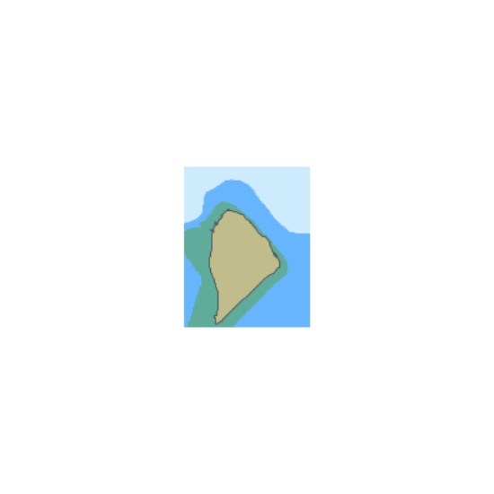 Picture of Indonesia.Pulau-Pulau dan Tempat Berlabuh di Selat Makassar bagian selatan.Pulau Kalukalukuang.