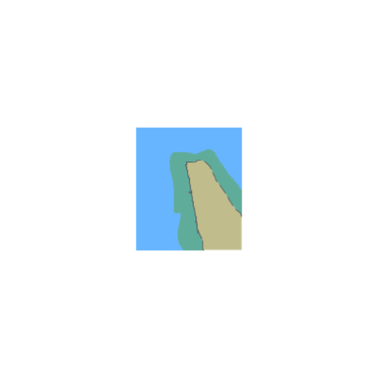 Picture of Indonesia.Pulau-Pulau dan Tempat Berlabuh di Selat Makassar bagian Selatan.sekitar Pulau Doangdoangan Besar.