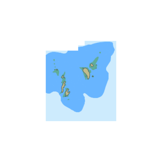 Picture of Indonesia.Sumatera-Pantai Timur;Alur Pelayaran dan Tempat Berlabuh ( Pulau-Pulau Aruah gugusan Barat Laut )