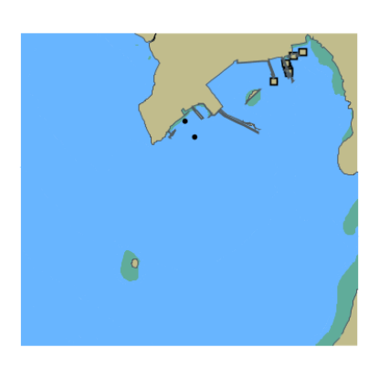 Picture of Indonesia.Sumatera-Pantai Barat.Alur Pelayaran dan Tempat Berlabuh sekitar Padang hingga Selat Sunda.Pelabuhan Teluk Bayur.