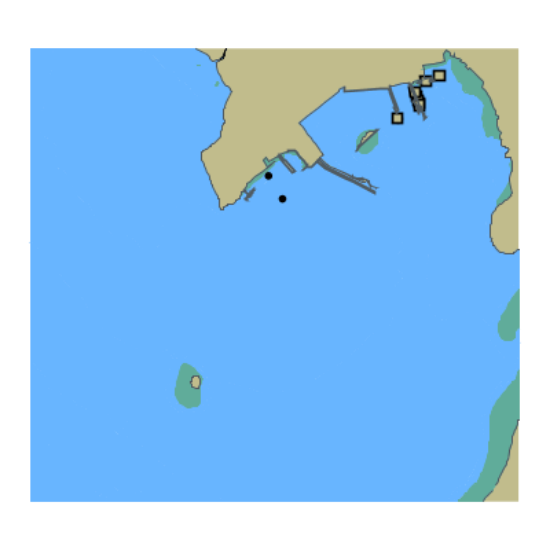 Picture of Indonesia.Sumatera-Pantai Barat.Alur Pelayaran dan Tempat Berlabuh sekitar Padang hingga Selat Sunda.Pelabuhan Teluk Bayur.