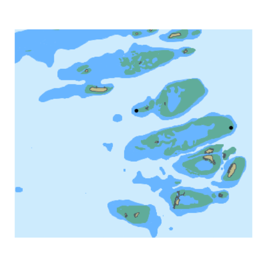 Picture of Indonesia.Pulau-Pulau seribu. PULAU PRAMUKAhingga PULAU KOTOK KECIL