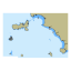 Picture of Piombino Channel to Argentario Promontory including Elba Pianosa and Montecristo islands