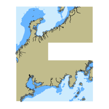 Picture of Japan Sea and Offing of East Coast of Honshu