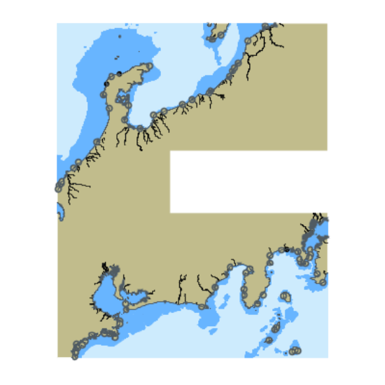 Picture of Japan Sea and Offing of East Coast of Honshu