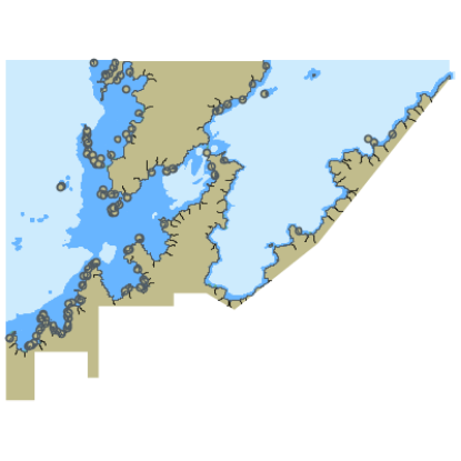 Picture of South Island - North Coast - Approaches to Te Aumiti / French Pass