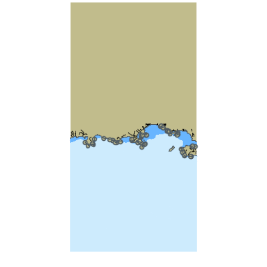 Picture of Sea of Okhotsk - N Coast - Approaches to Tauyskaya Inlet