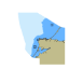 Picture of Baltic Sea S Part. Russian-Lithuanian Boundary to Russian-Polish Boundary