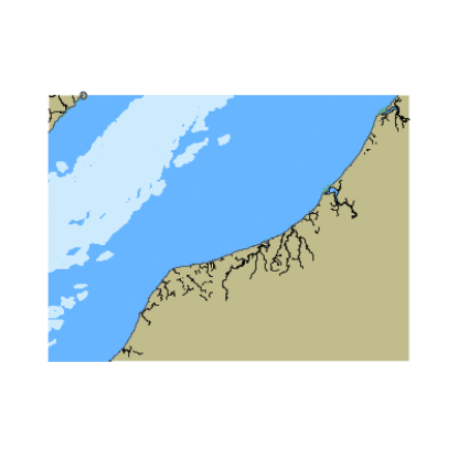 Picture of White Sea. Terskiy and Zimniy Coasts. White Sea Throat Middle Part