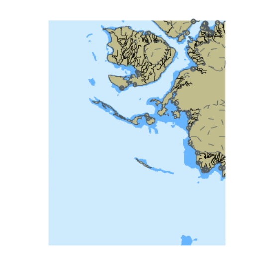 Picture of Kara Sea. Area SW of Severnaya Zemlya