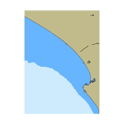 Picture of Black Sea. Coast of the Caucasus. Approaches to Port Anapa