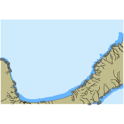 Picture of Sea of Okhotsk - Kuril&apos;skiye Islands - Iturup Island - Prostor Gulf