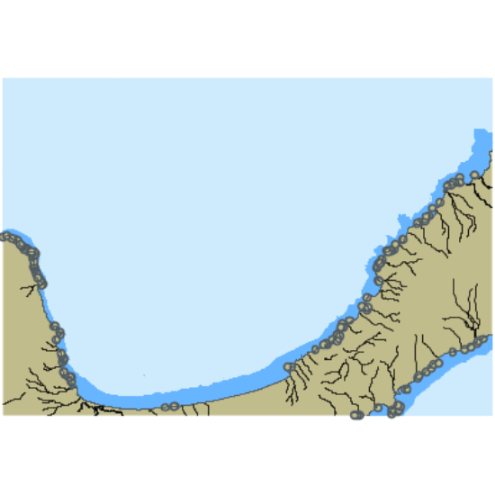 Picture of Sea of Okhotsk - Kuril&apos;skiye Islands - Iturup Island - Prostor Gulf