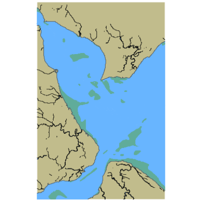 Picture of Bering Sea - Anadyrskiy Gulf - West Part of Onemen Gulf