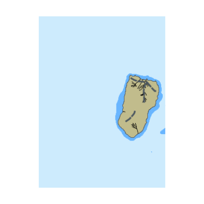 Picture of Bering Sea- Bering Strait - Diomede Islands - Approaches to Ratmanov Island