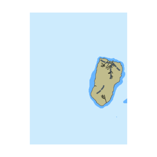 Picture of Bering Sea- Bering Strait - Diomede Islands - Approaches to Ratmanov Island