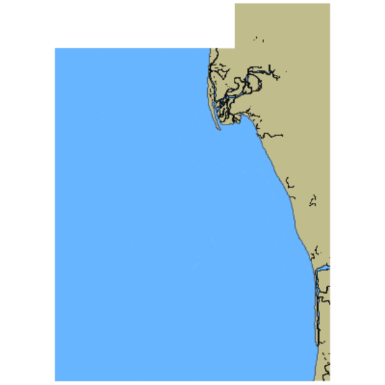 Picture of East Siberian Sea. Chaunskaya Inlet. Mlelin Spit to Teyukuul´River