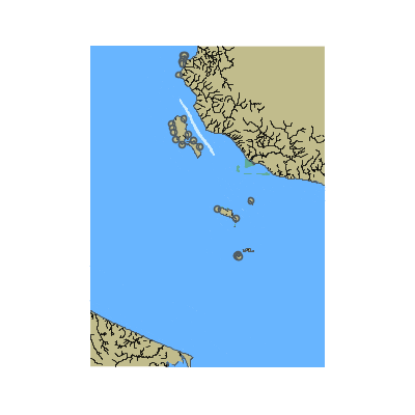 Picture of Kara Sea. Yeniseyskiy Gulf Krestovskiy and Moskva Straits and Approaches.