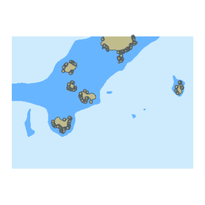 Picture of Sea of Japan - Pyotr Velikiy Gulf - Rikord Island to Zheltukhin Island