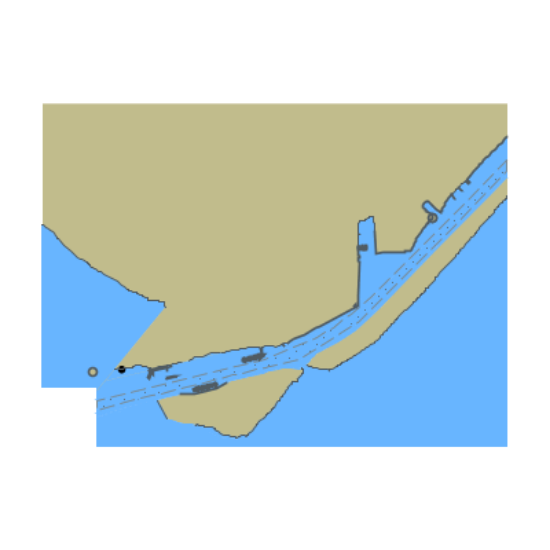 Picture of Baltic Sea South Part Kaliningradskiy Maritime Canal Komsomolskiy Bend