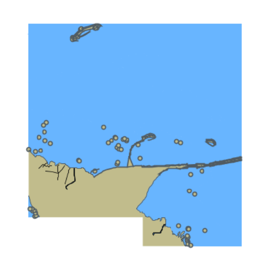 Picture of Baltic Sea Gulf of Finland. Western Section of the Northern Route of Flood-Defence Facilities